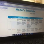 models-schedule